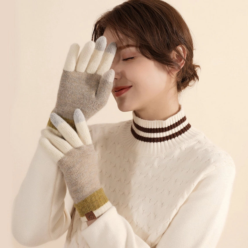 Winter Outdoor Cold Protection Touch Screen Gloves