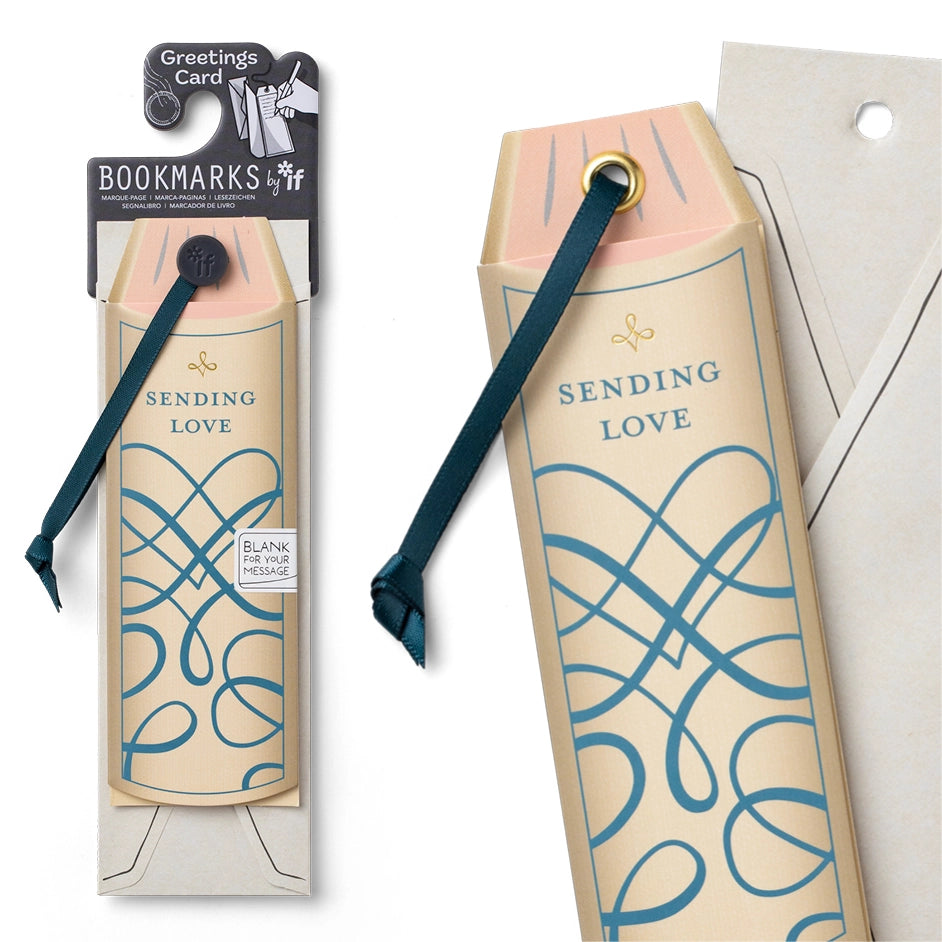 Sending Love Bookmark Greeting Card