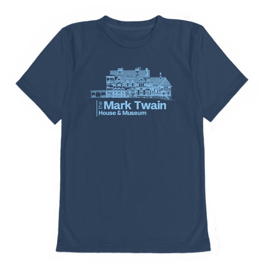 Mark Twain House Blueprint T-Shirt