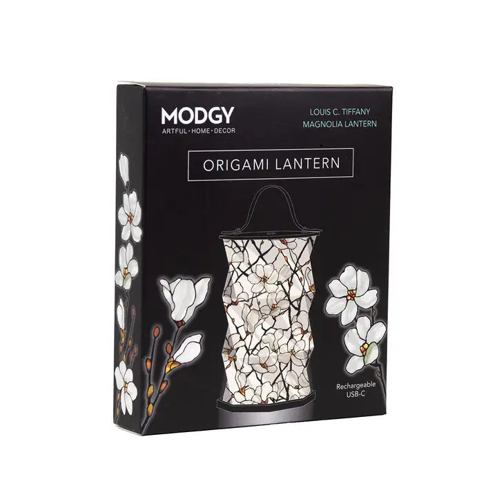 Tiffany Magnolia Origami Lantern
