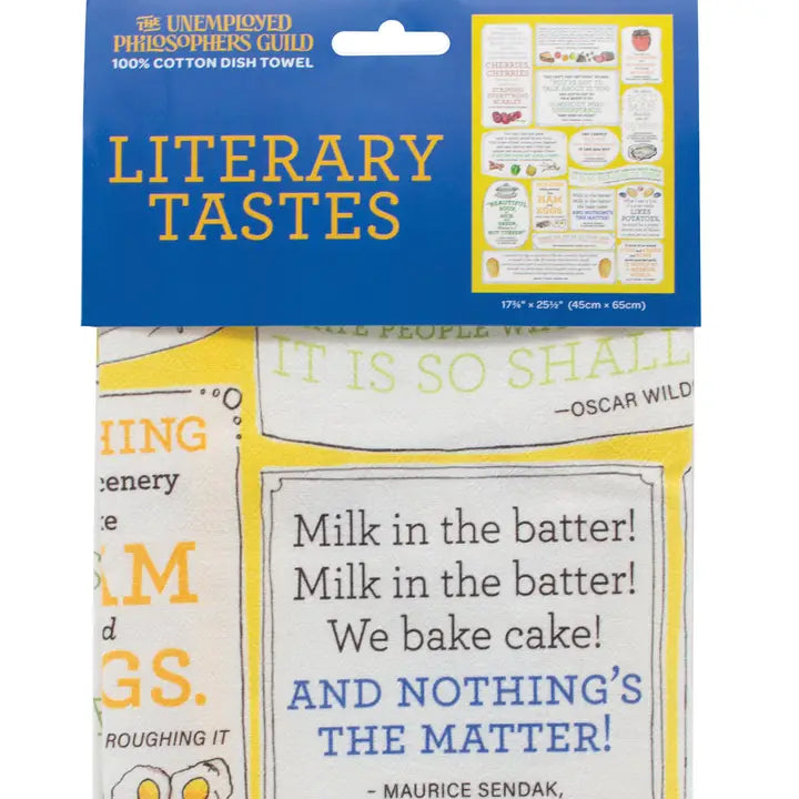 Literary Tastes Towel