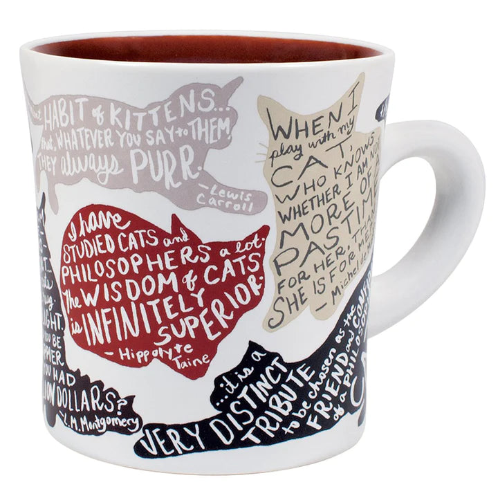 Literary Cat Mug