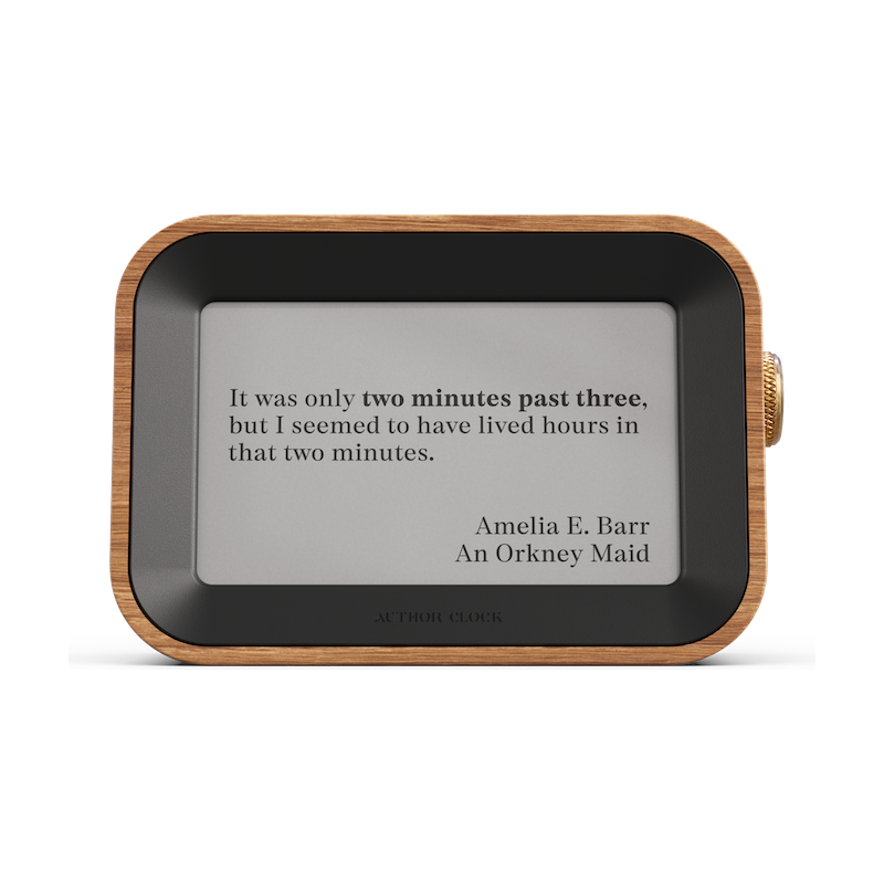 Author Clock