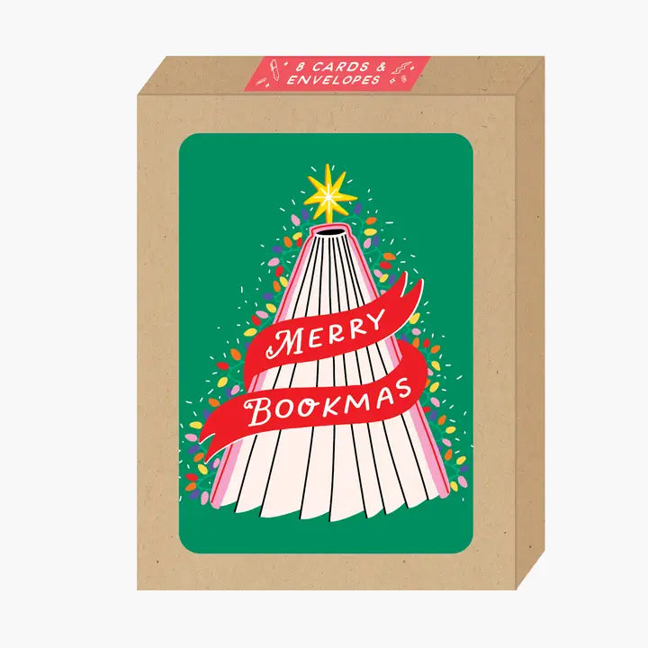 Boxed Merry Bookmas Holiday Cards