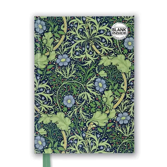 William Morris: Seaweed Blank Journal