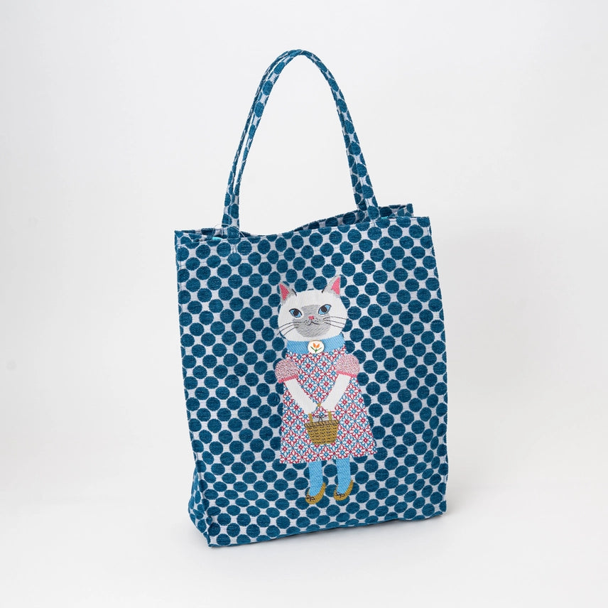 Kusuguru "Honey Bean Princes" Jacquard Tote