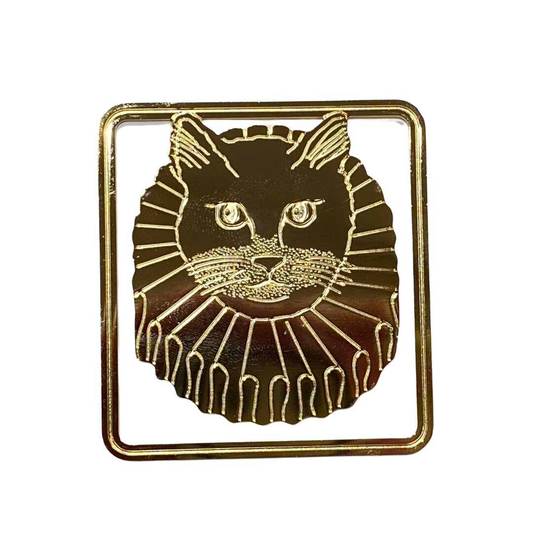 "Cat in a Ruff" Bookmark