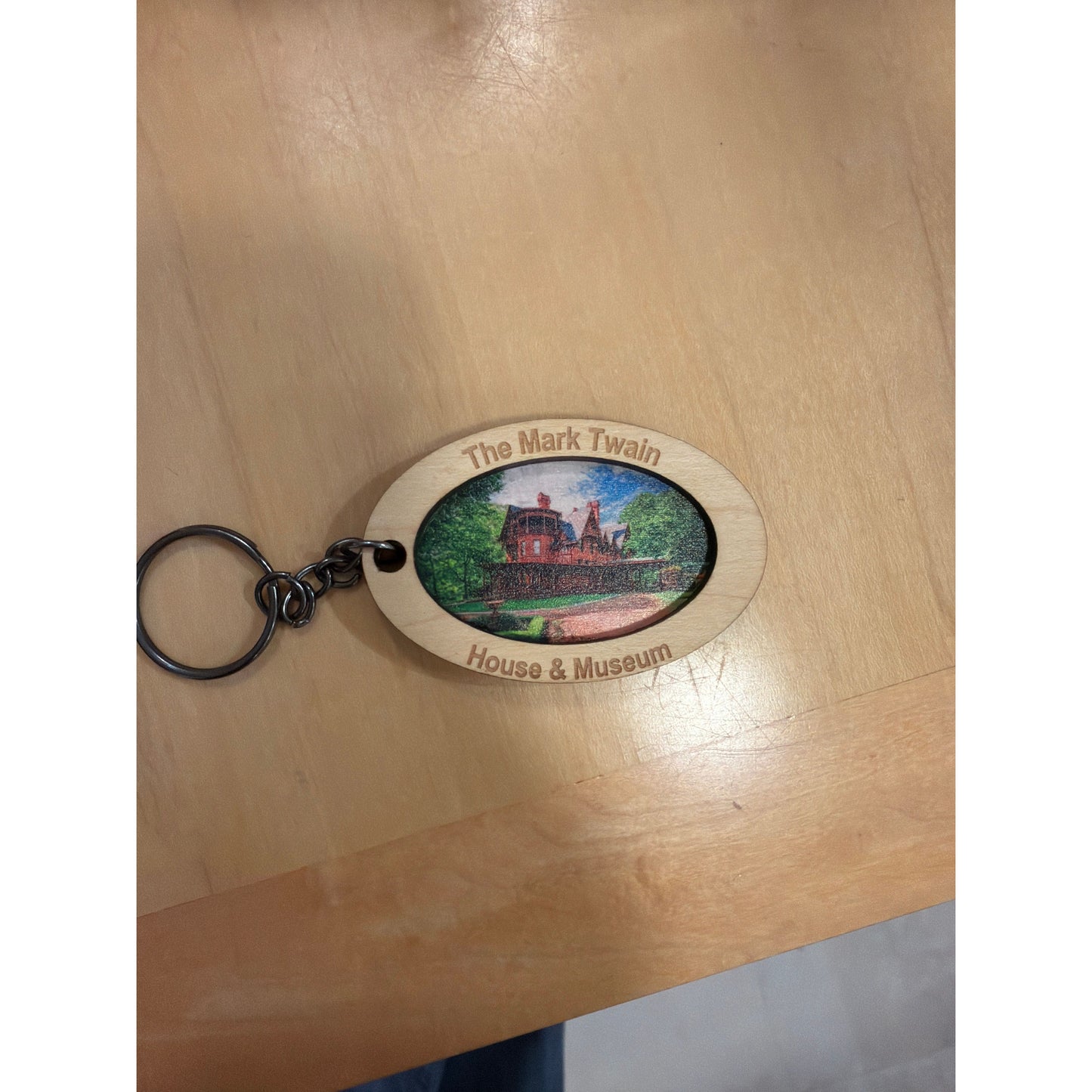 Mark Twain House Key Chain