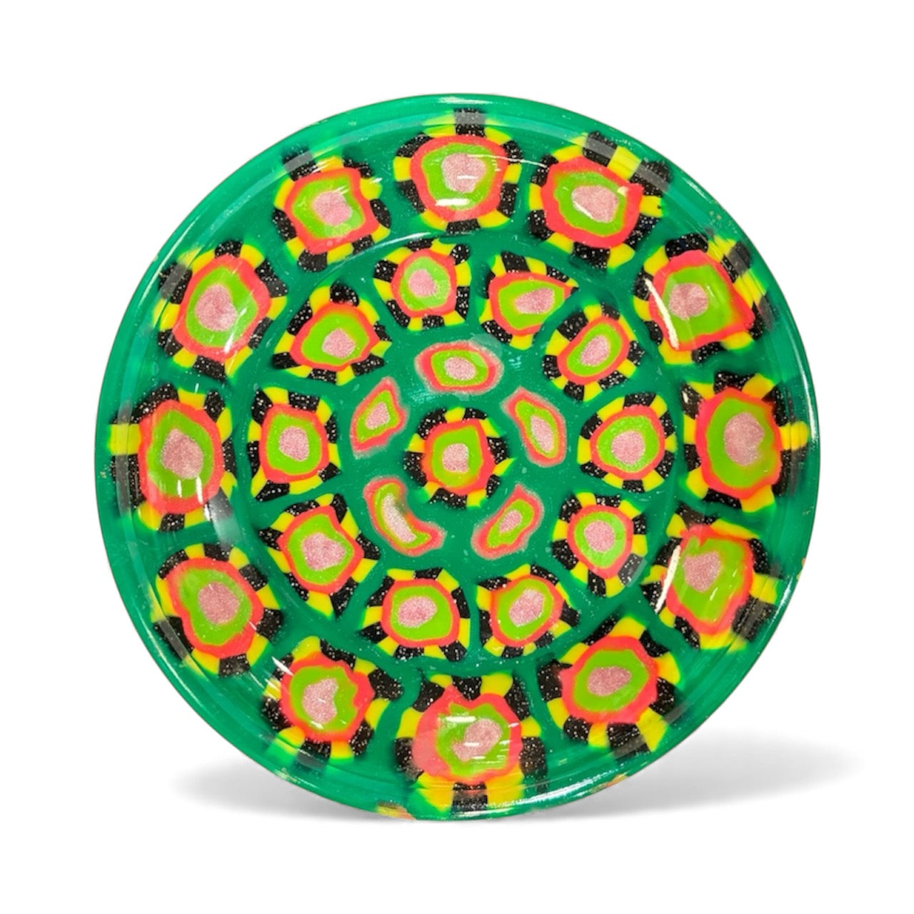 Tiny Glass Trinket Dish by Barbara Levy