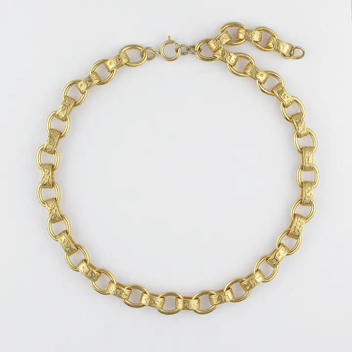 The Baroque Link Necklace