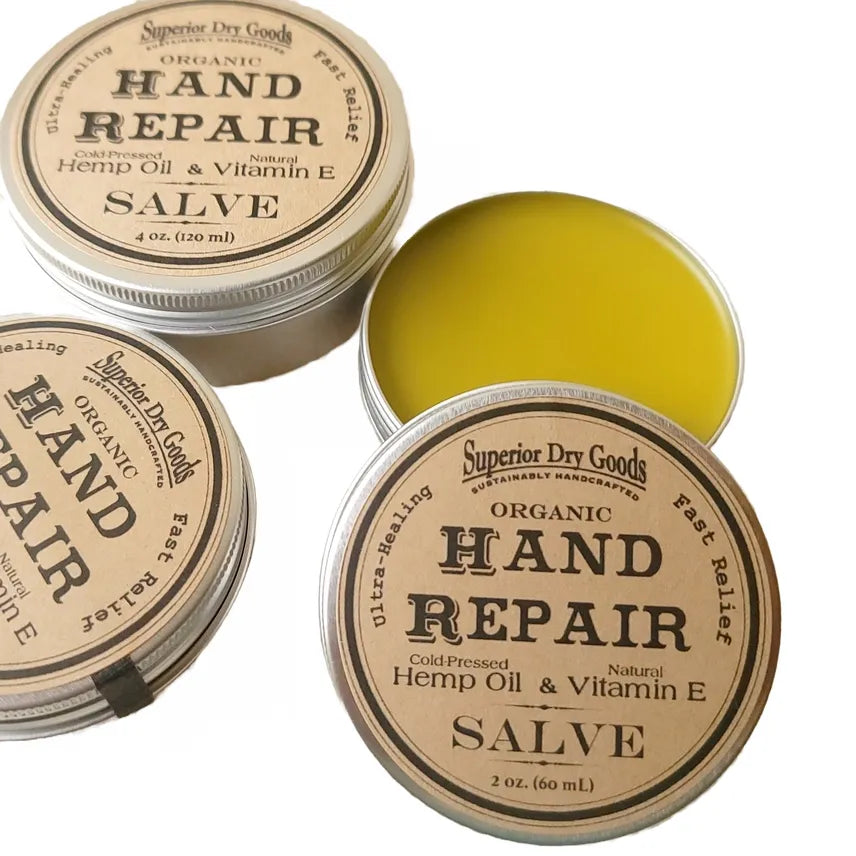 Hemp & Clary Sage Organic Hand Repair Salve