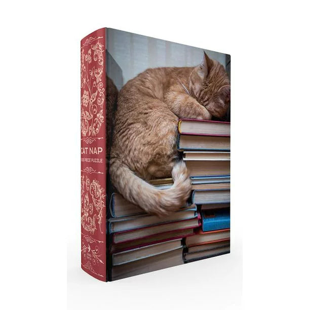Cat Nap Book Box Puzzle