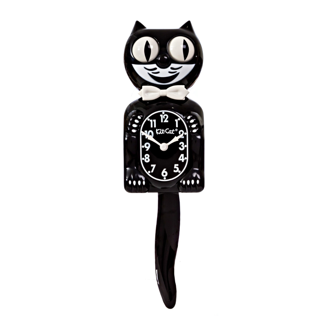 Classic Black Kit Cat Klock – The Mark Twain Store