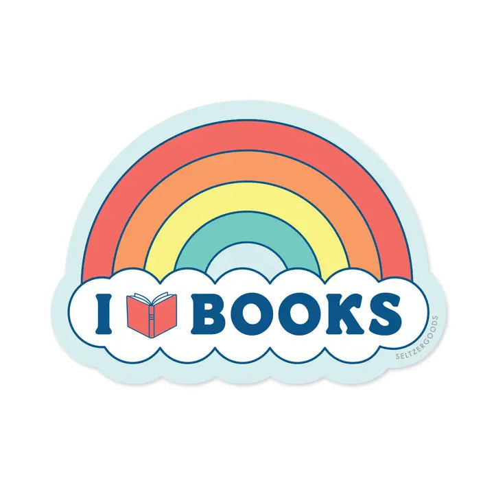 Rainbow Books Sticker