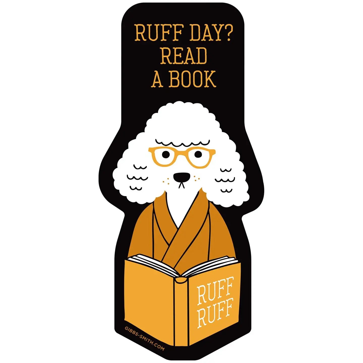 Ruff Day? Read A Book Sticker