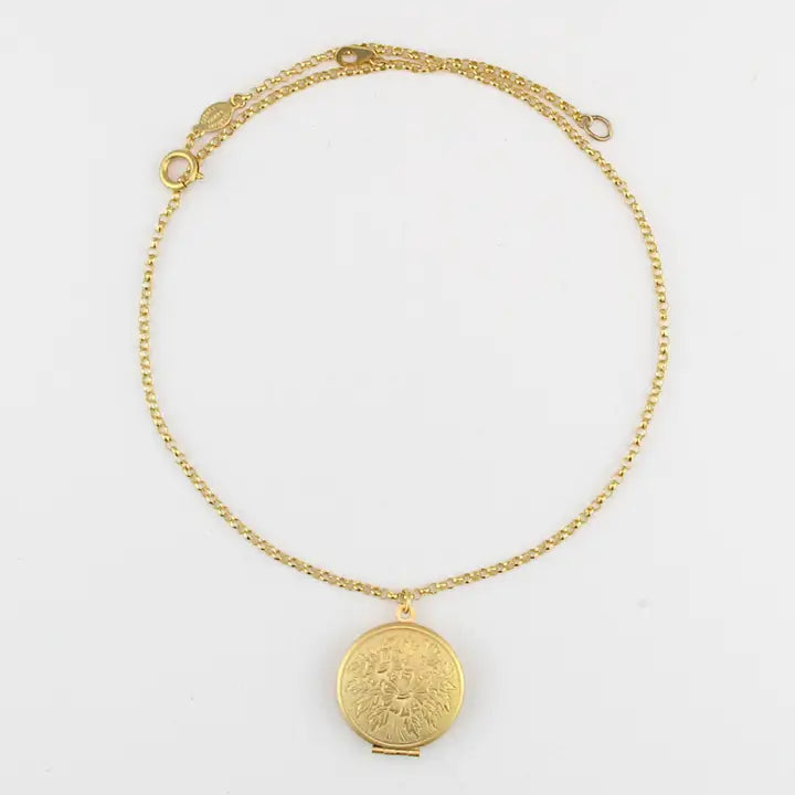 Buttercup Locket Necklace