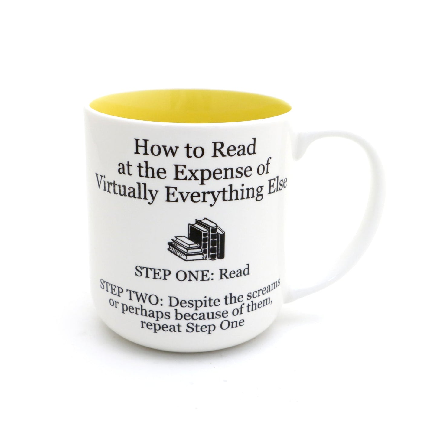 How to Read at the Expensive of Everything Else Mug