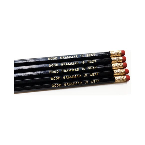 Good Grammar is Sexy Pencil Set