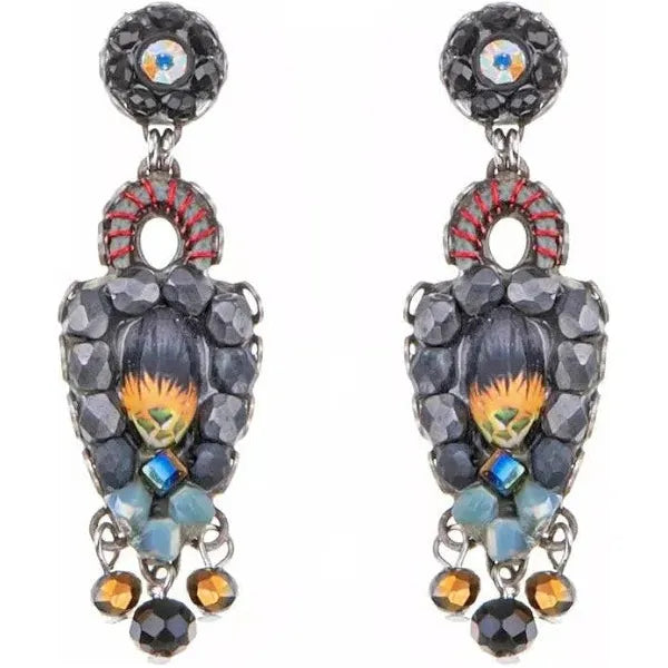 Ayala Bar's Drop Black Forest Earrings