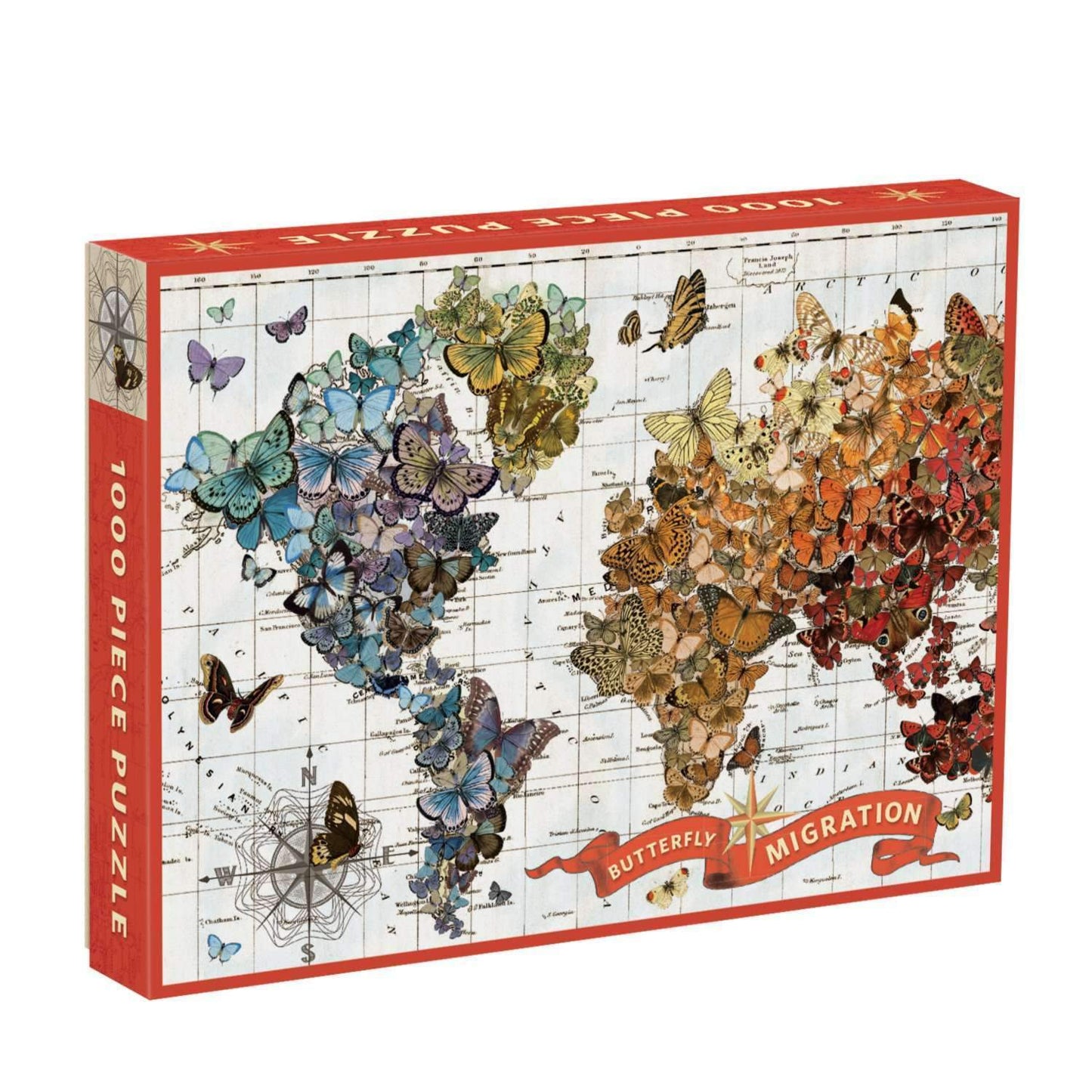 Butterfly Migration Puzzle- Wendy Gold Design