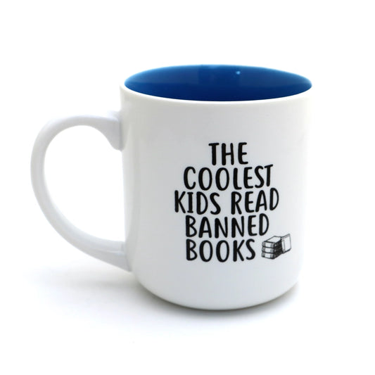 Cool Kids Are Reading, Banned Books Mug