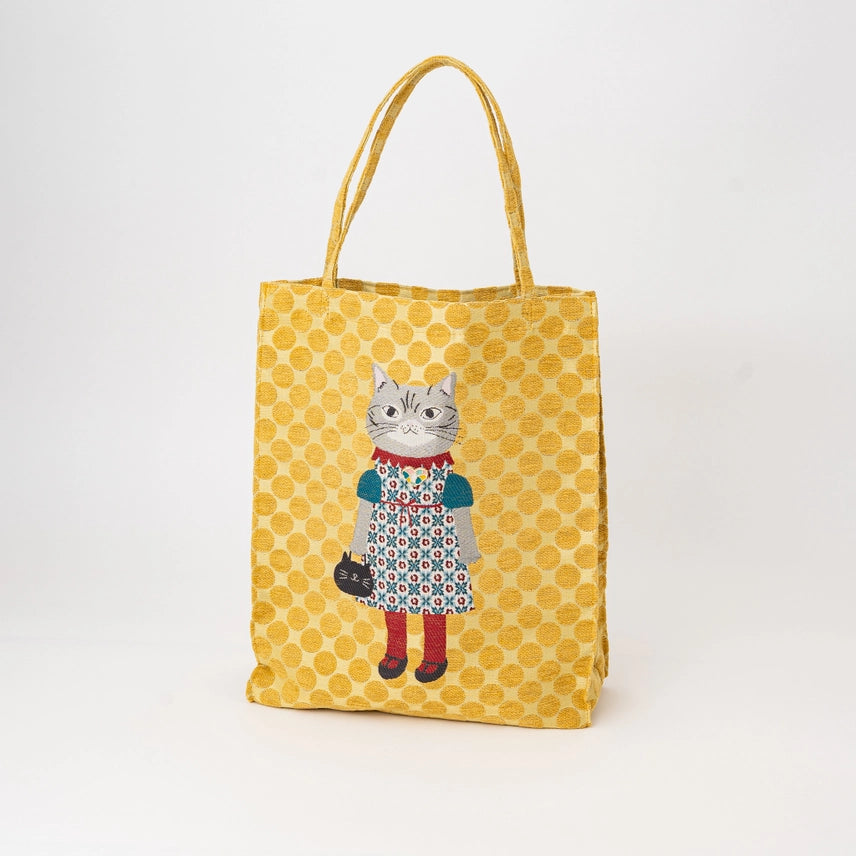Kusuguru "Honey Bean Princes" Jacquard Tote