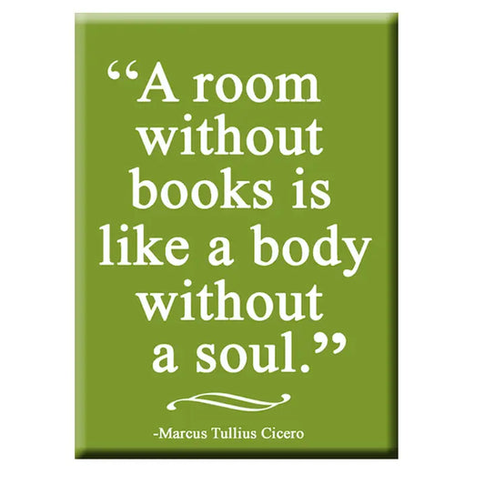 A Room Without Books Magnet