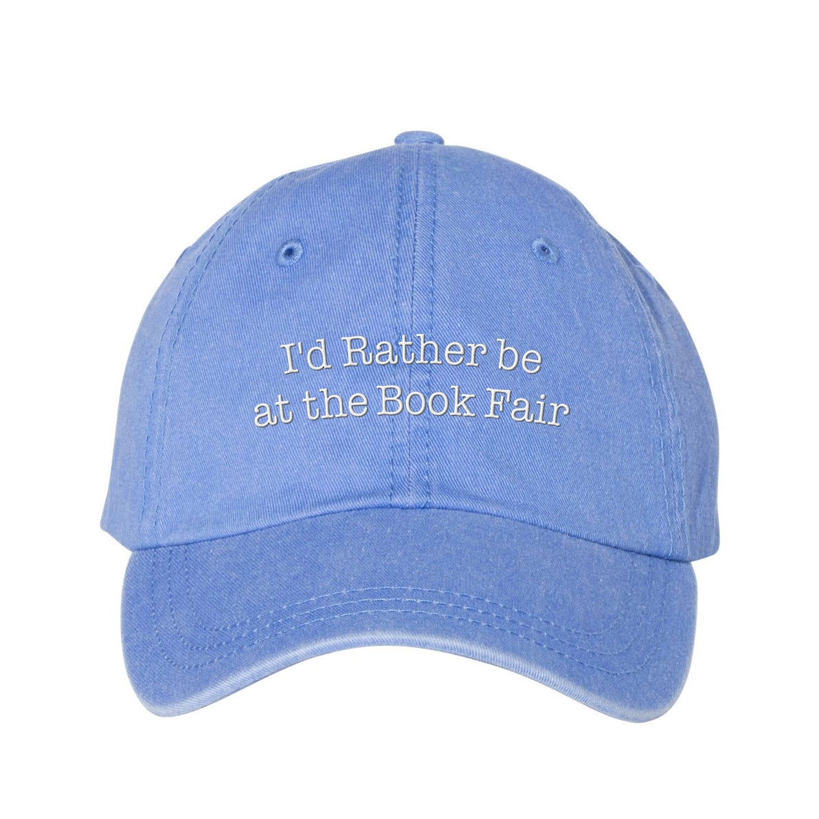 I'd Rather Be At The Book Fair Cap
