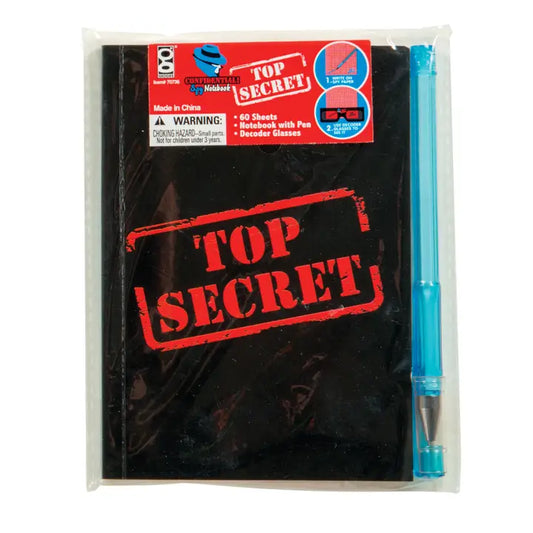 Top Secret Confidential Spy Notebook