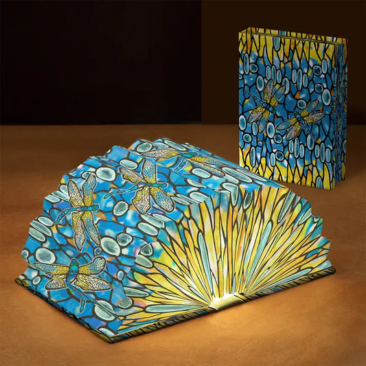Louis C. Tiffany Dragonfly Book Light