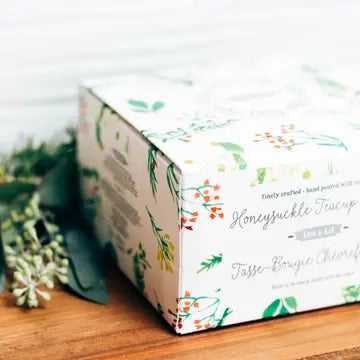 Honeysuckle Teacup Candle