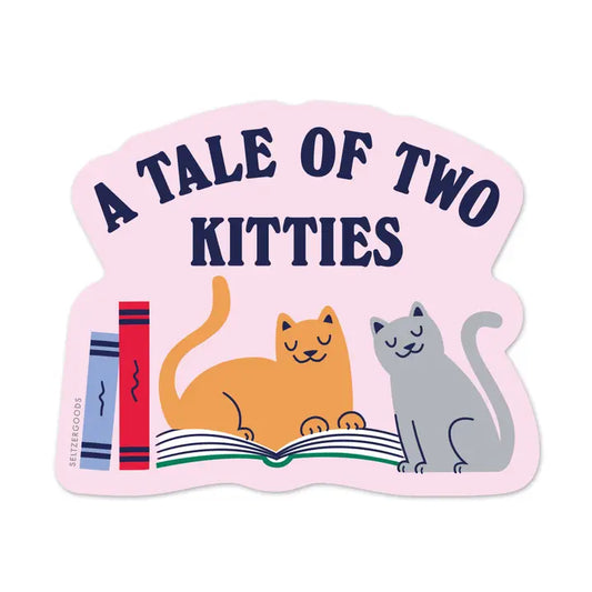 Tale Two Kitties Sticker