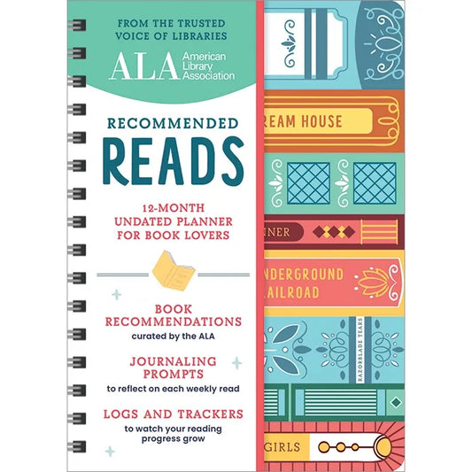 American Library Association Recommended Reads and Undated Planner
