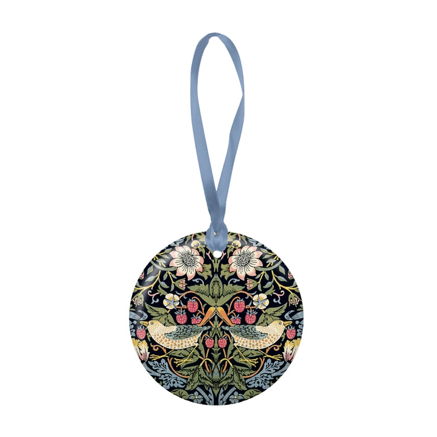 William Morris "Strawberry Thief" Keepsake Ornament