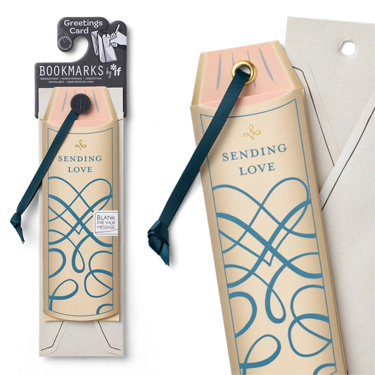 Sending Love Bookmark Greeting Card