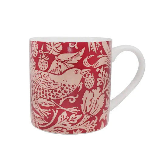William Morris Raspberry Mug