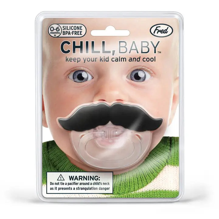 Mustache Pacifier – The Mark Twain Store