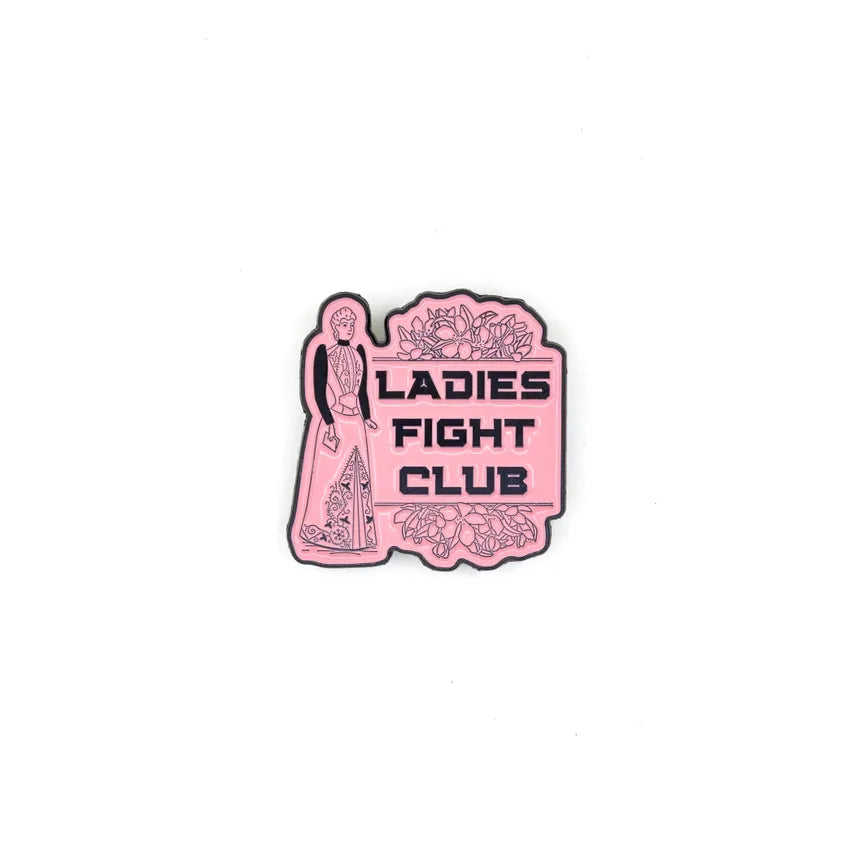 Ladies Fight Club Enamel Pin