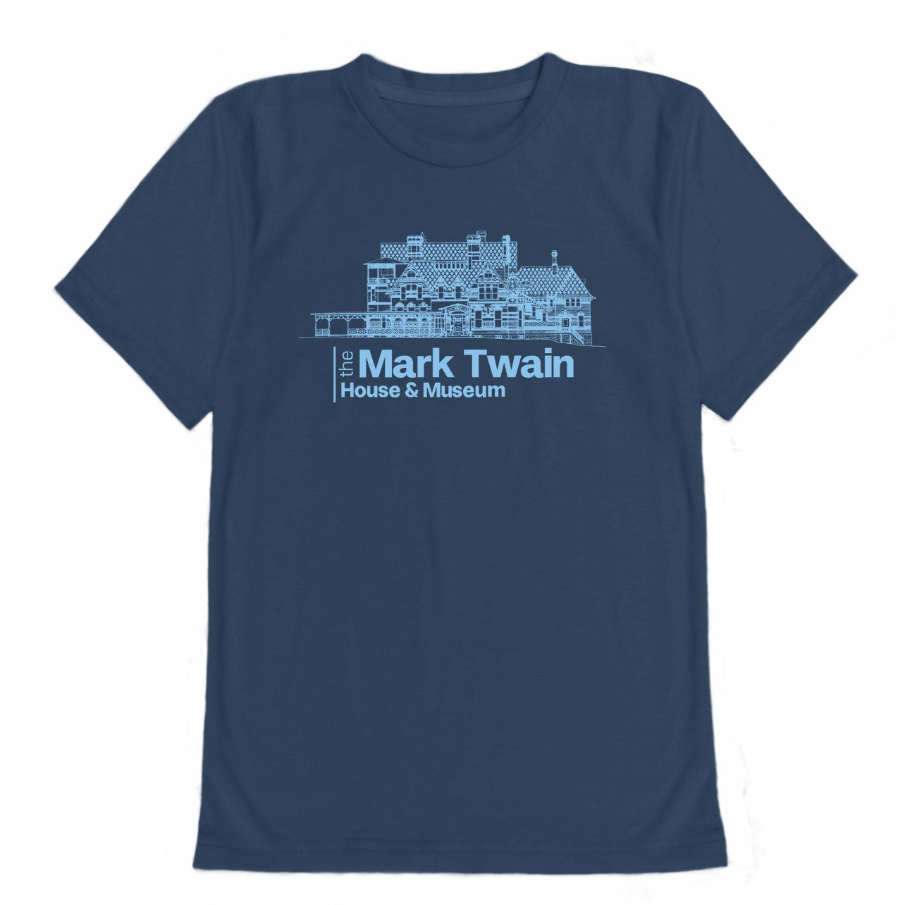 Mark Twain House Blueprint T-Shirt