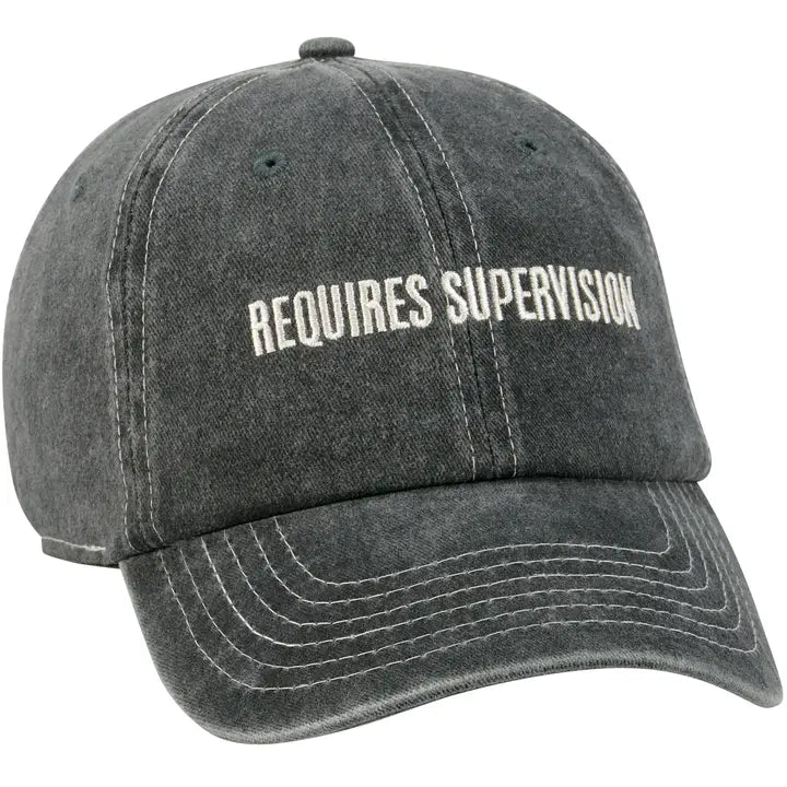Requires Supervision Baseball Cap
