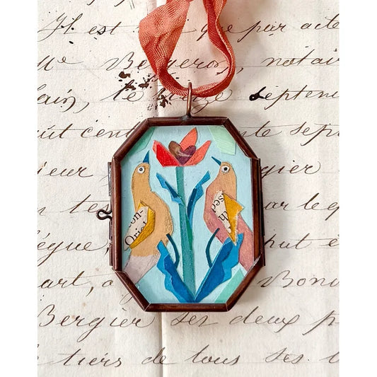 Love Birds Keepsake - Handmade Decor