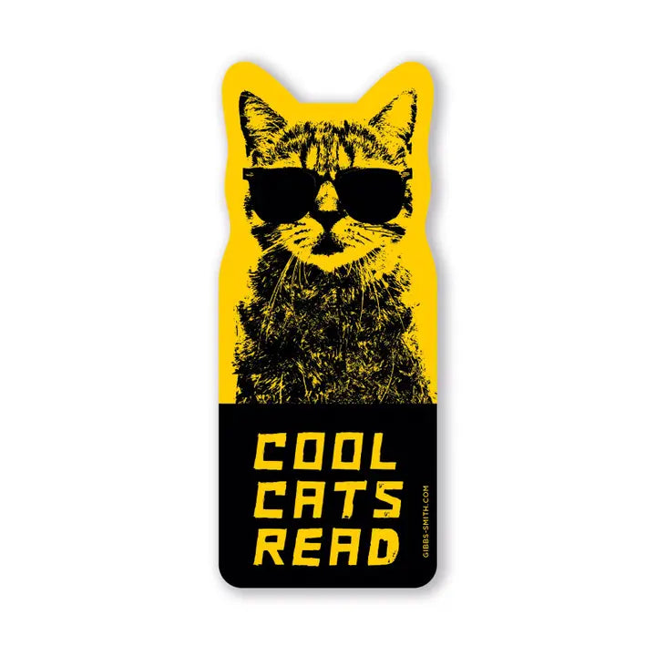 Cool Cats Read Sticker