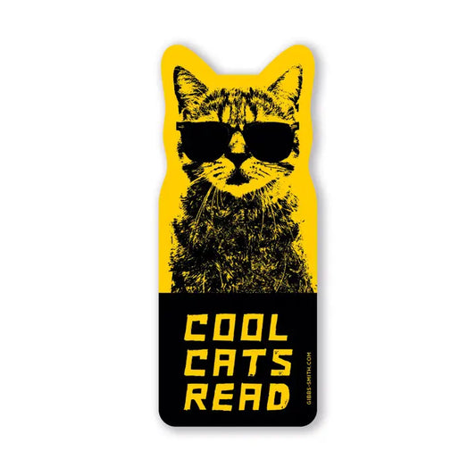 Cool Cats Read Sticker