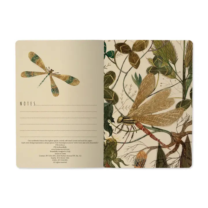 Vegan Leather Summer Greens Journal