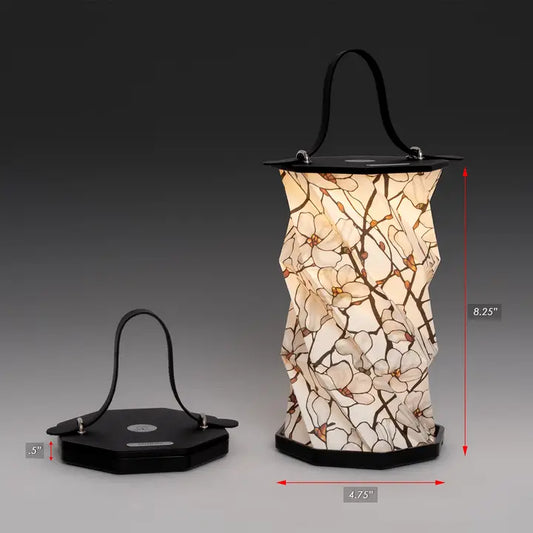 Tiffany Magnolia Origami Lantern