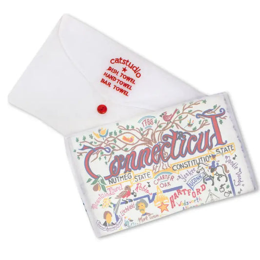Connecticut Dish Towel