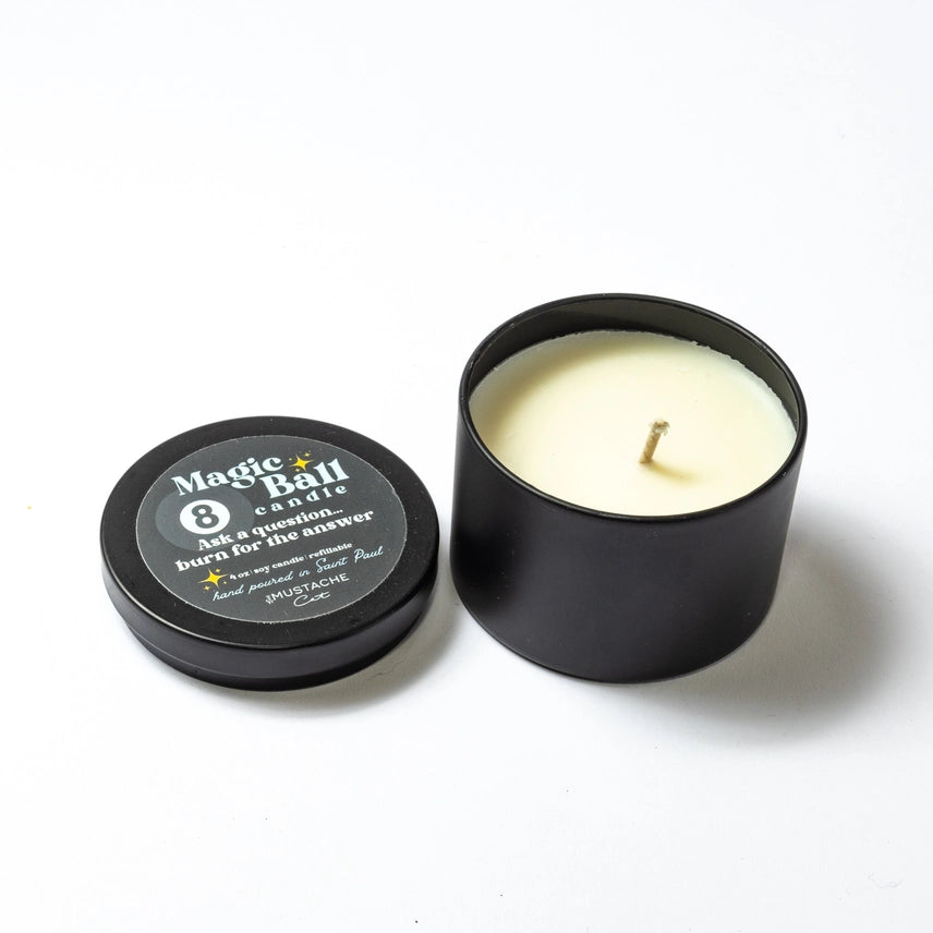 Magic 8 Ball Candle