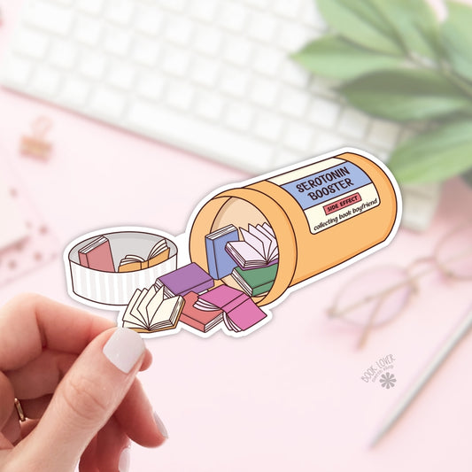 Serotonin Booster Sticker