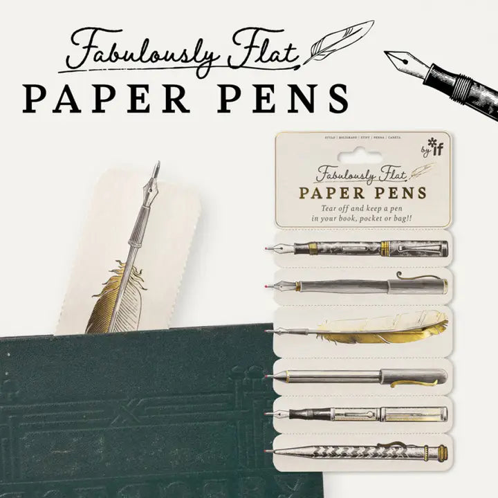 Fabulously Flat Paper Pens