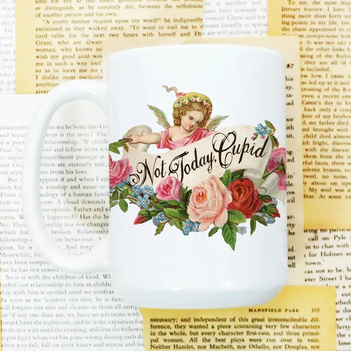 Valentine's Day: Not Today, Cupid Mug